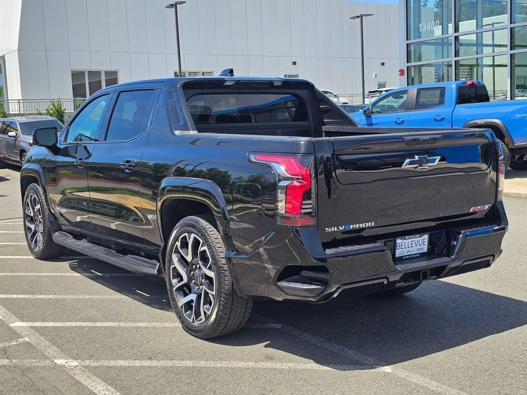 2025 Chevrolet Silverado EV — rear three-quarter view