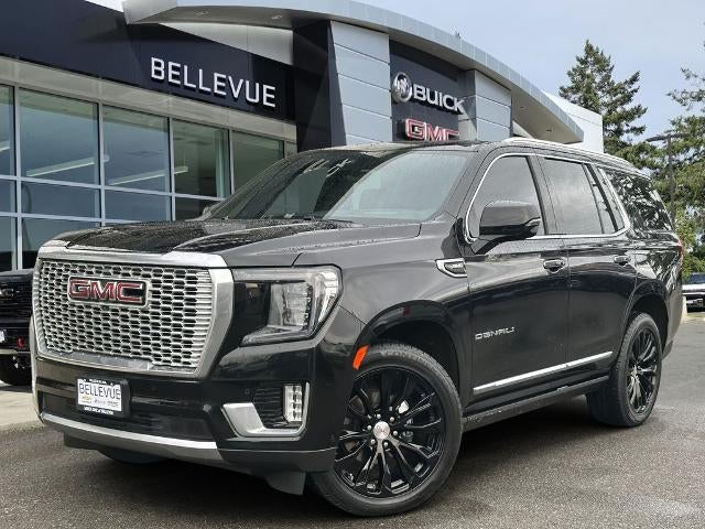 2024 GMC Yukon Denali in Onyx Black — front three-quarter view