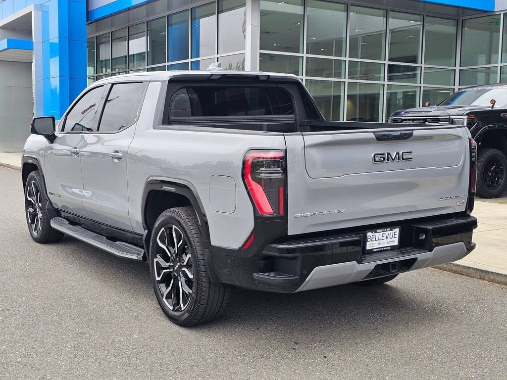 2025 GMC Sierra EV — rear three-quarter view