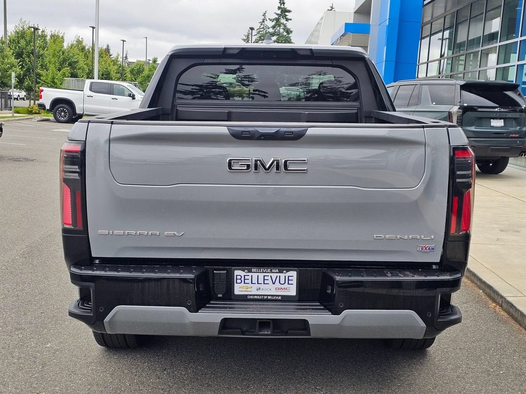 2025 GMC Sierra EV — interior view