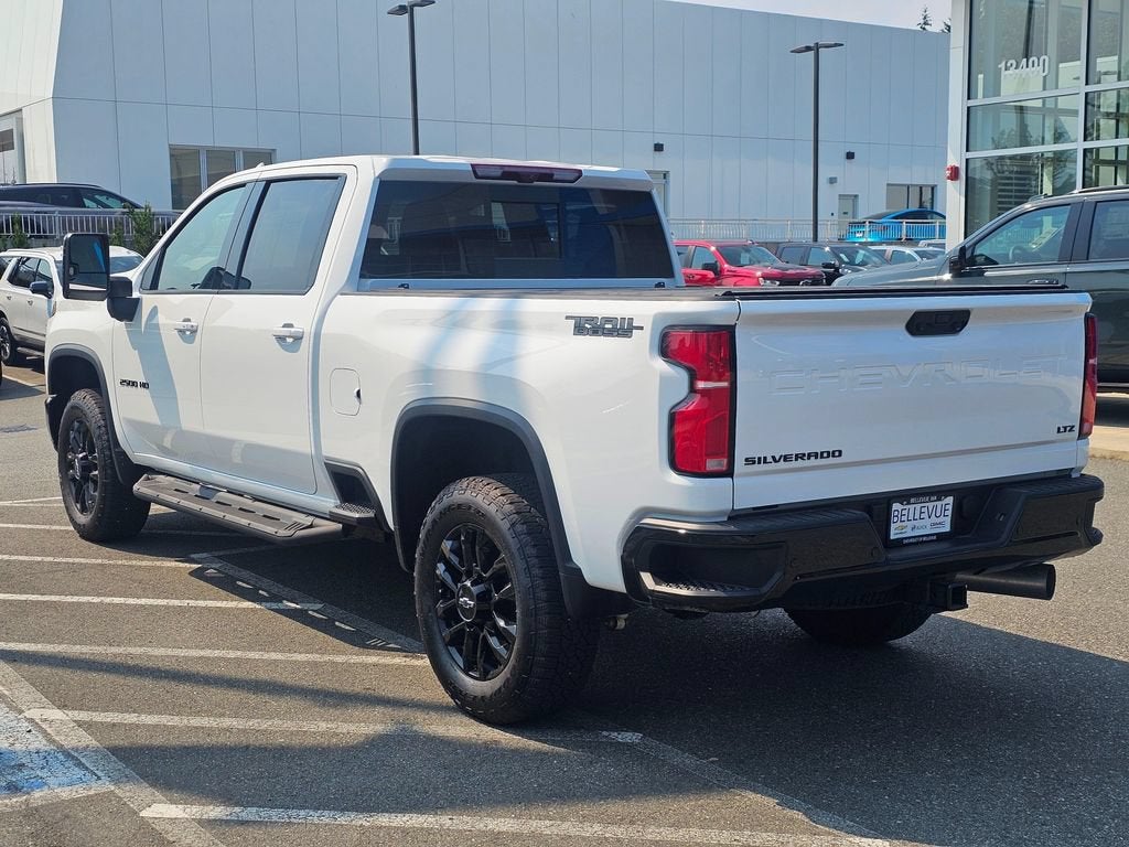 2025 Chevrolet Silverado 2500 HD — rear three-quarter view