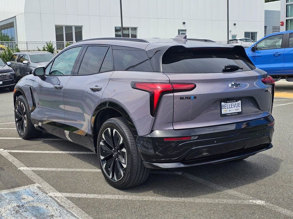 2024 Chevrolet Blazer EV — rear three-quarter view